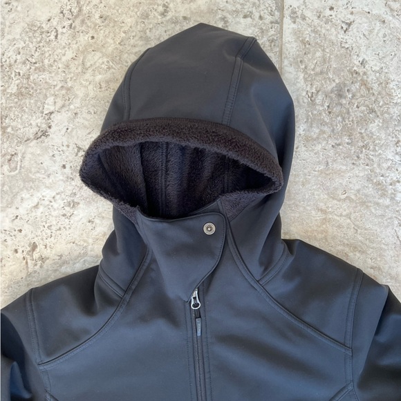 Marmot Soft Shell Fleece Lined Hooded Full Zip Unisex Black Jacket, L - Picture 7 of 13